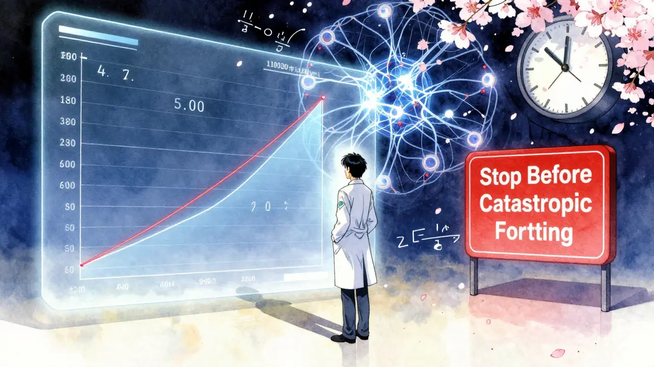 Skaleringlover i praksis: Når skal du stoppe trening av store språkmodeller?