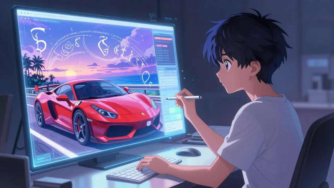 Text-to-Image Prompting for Generative AI: Styles, Seeds, and Negative Prompts