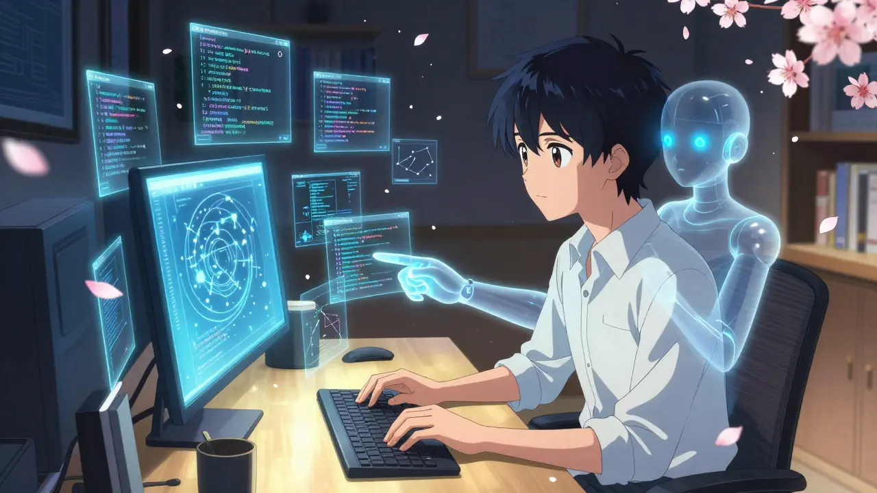 Generativ AI i programvareutvikling: Økte produktivitet med AI-kodeassistent