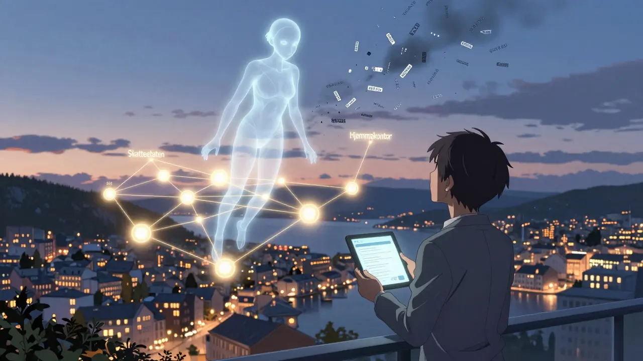 Grounded Generation med Strukturerte Kunnskapsbasers for LLMs