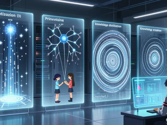 Komprimeringspipelines og verktøy for bedriftsbaserte LLM-team