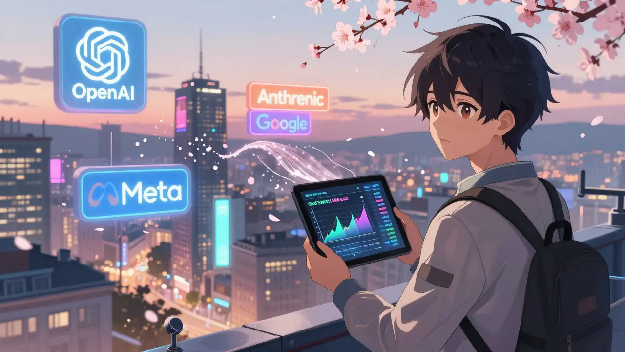 Sammenligning av priser mellom LLM-leverandører: OpenAI, Anthropic, Google og flere