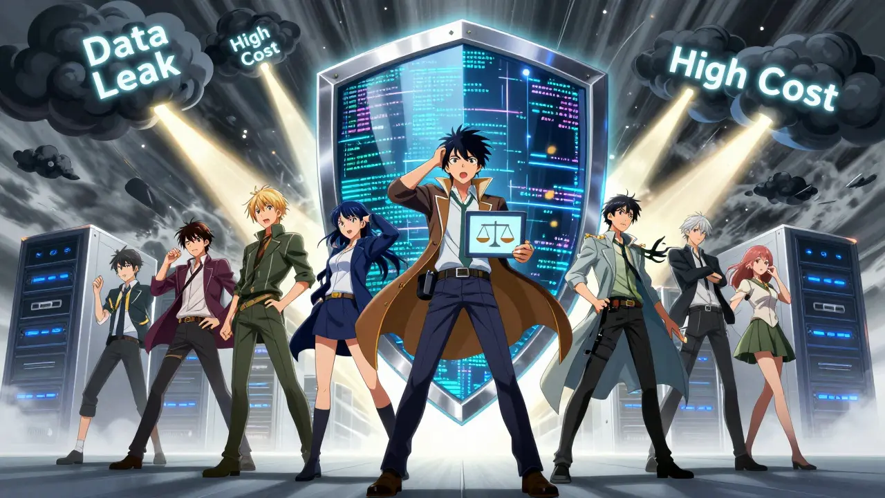 Anime-team beskytter data med et skjold mot kostbare sky-utgifter