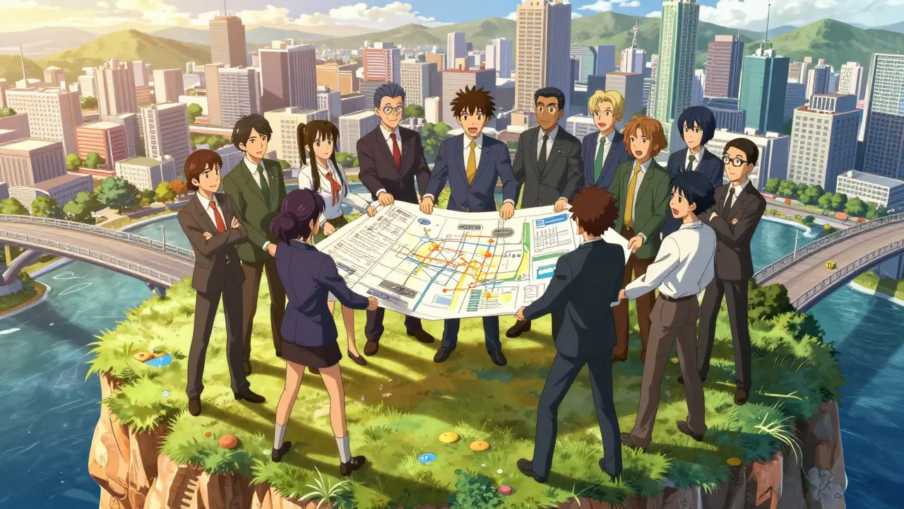 Tverrfaglig team samarbeider om å bygge bro til produksjon i anime